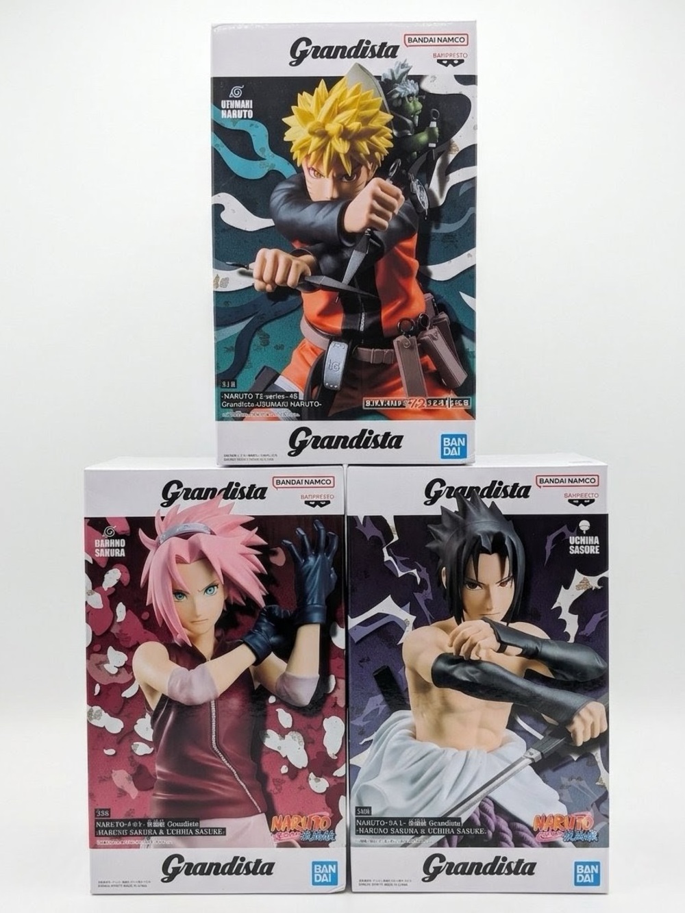 Grandista Naruto Action Figure - Orange & Black Naruto Uzumaki